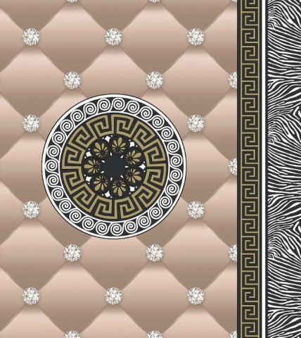 Modern mintás tapéta