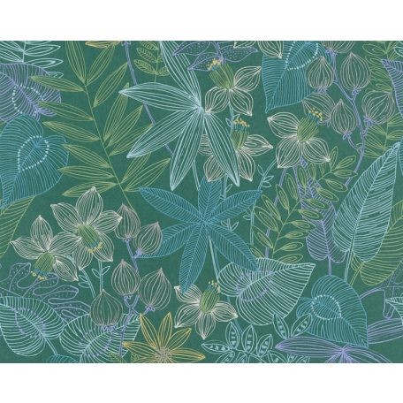 Növény mintás tapéta